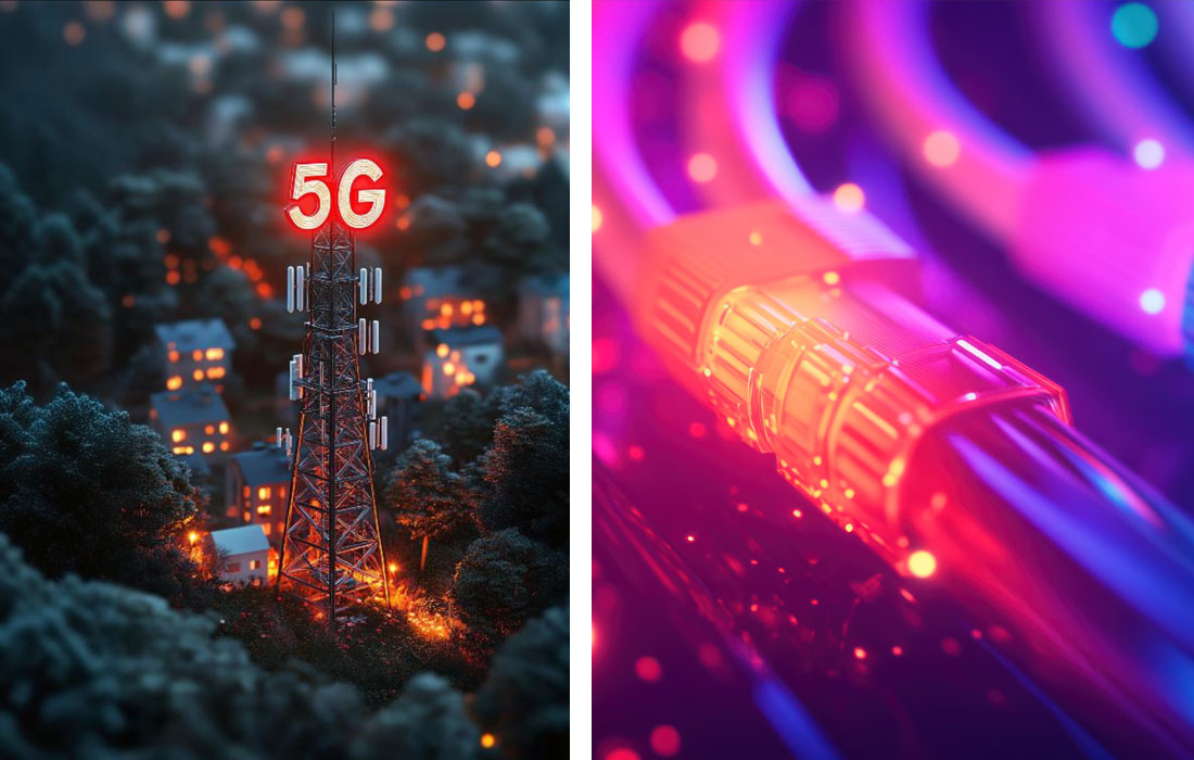 5G vs Światłowód